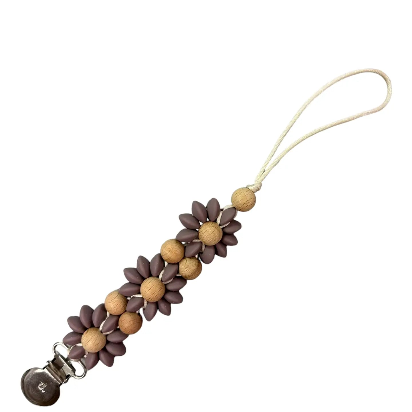 Olivia Paci Clip Beech Wood & Silicone