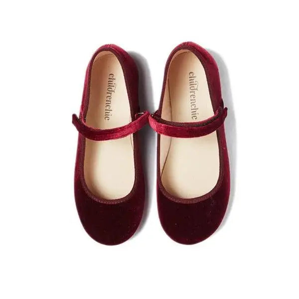 Cassie Burgundy Mary Jane