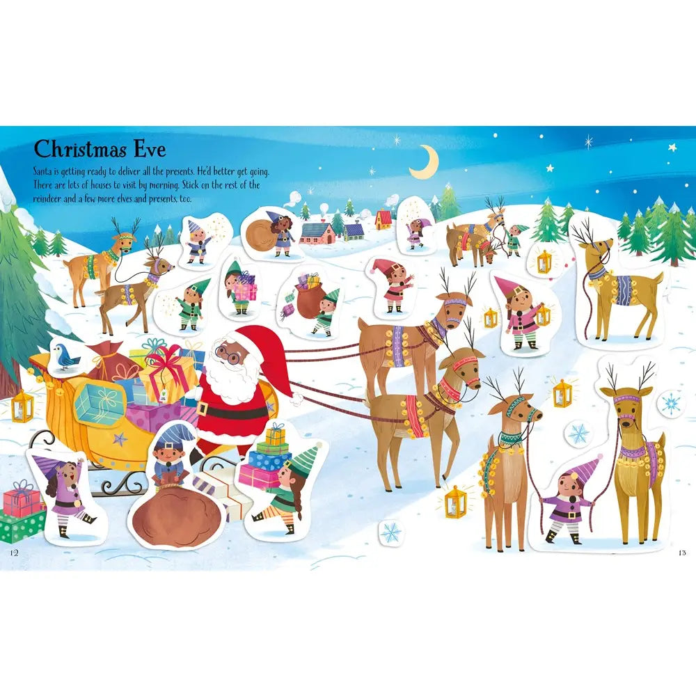 First Sticker Book Christmas