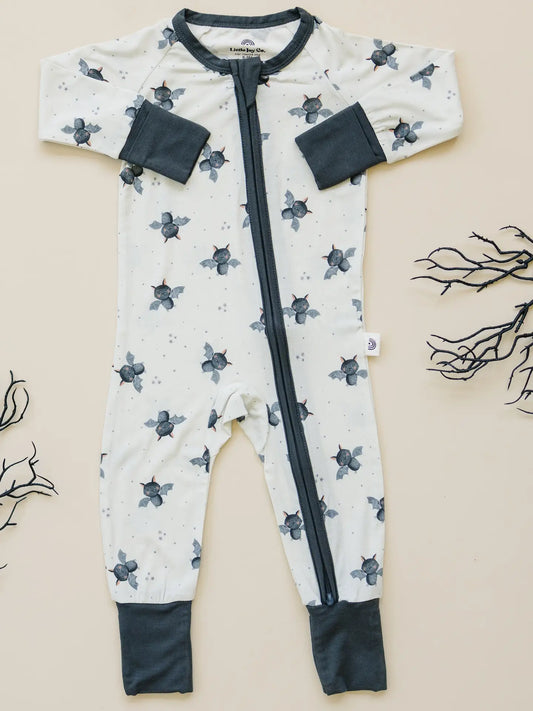 Little Joy Co. - Bats Bamboo Zippy Romper