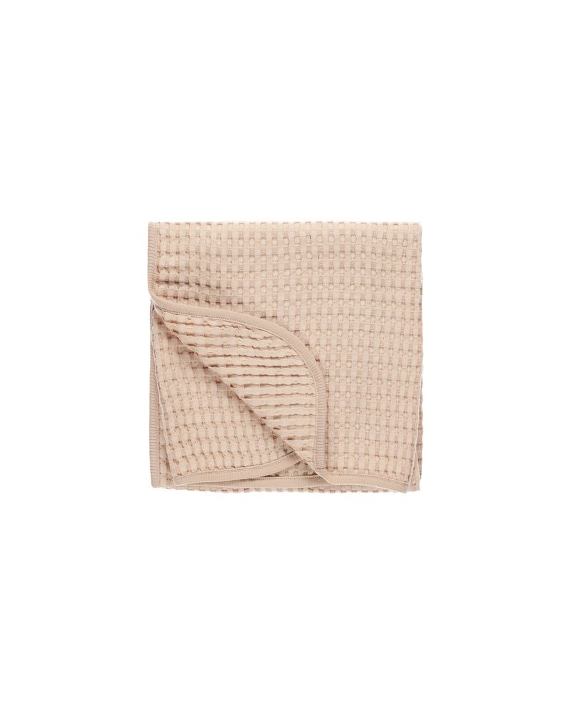 Quincy Mae - Shell Waffle Baby Blanket