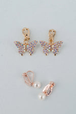 Great Pretenders - Boutique Butterfly Clip on Earrings