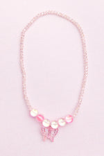 Great Pretenders - Boutique Holo Pink Crystal Necklace