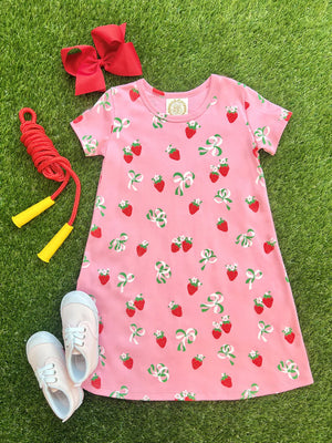 The Beaufort Bonnet Company - Polly Play Dress-  Bow and Berry