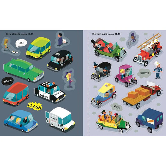 First Sticker Book Cars