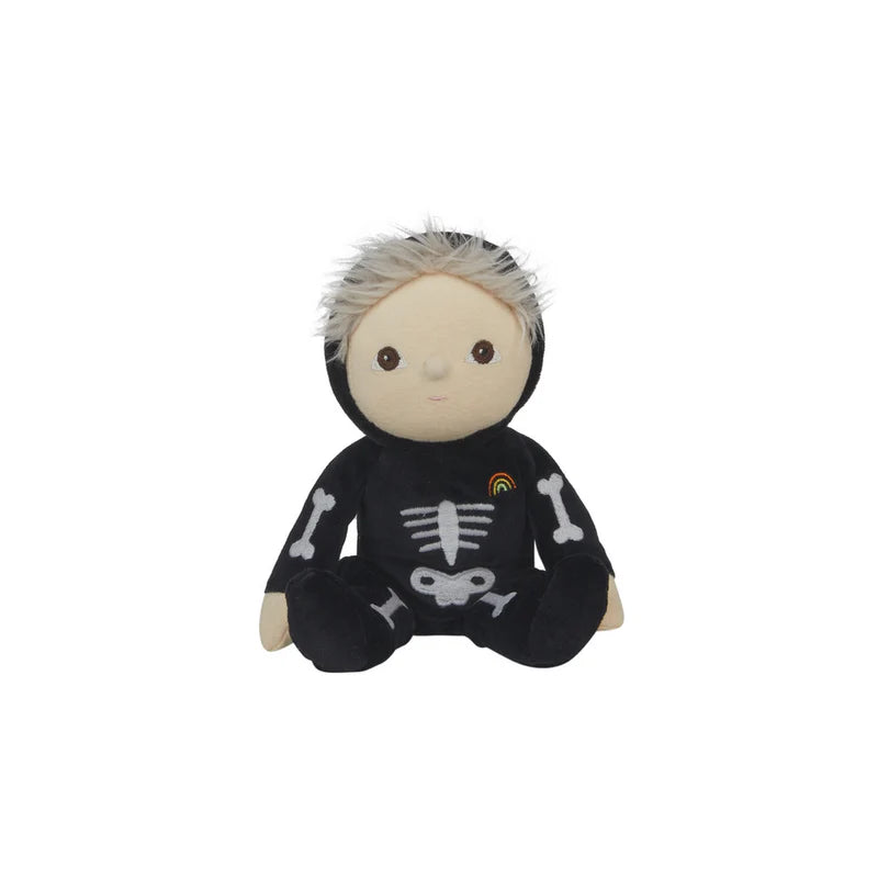 Dinky Dinkum Doll - Scully Skeleton - Black