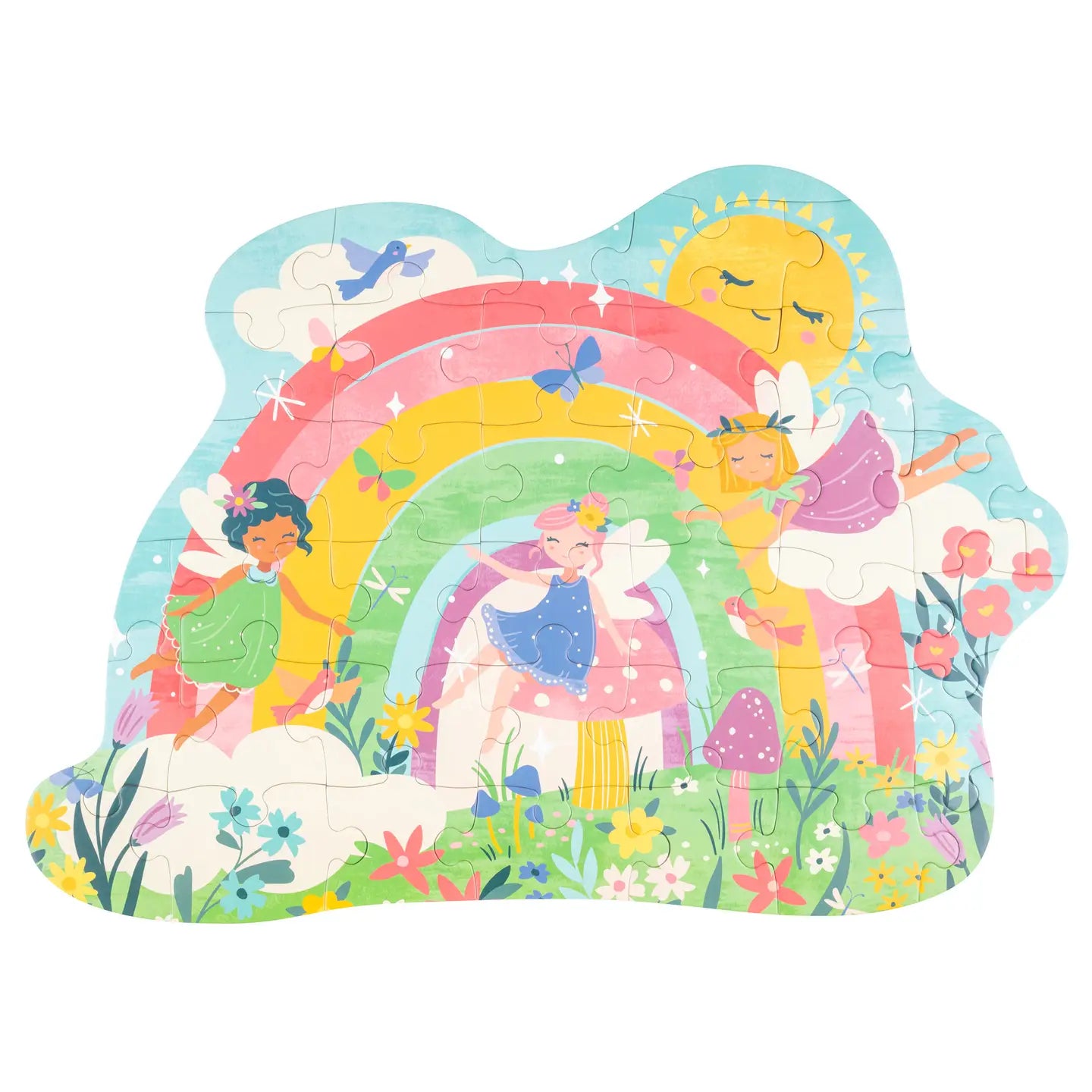 Rainbow Shaped Jigsaw Puzzle