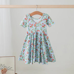 Nola Tawk - Strawberry Fields Cotton Twirl Dress