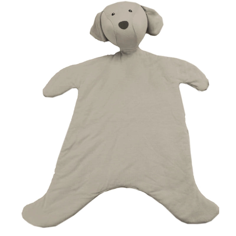 Gunamuna Lovey Pup Mutts plush toy with soft, colorful fabric and adorable puppy design for children.