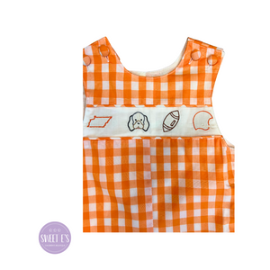 Remember Nguyen - Orange Gingham Tennessee Vols Jon Jon
