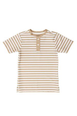 courtside kids - qb stripe sandy blade shirt