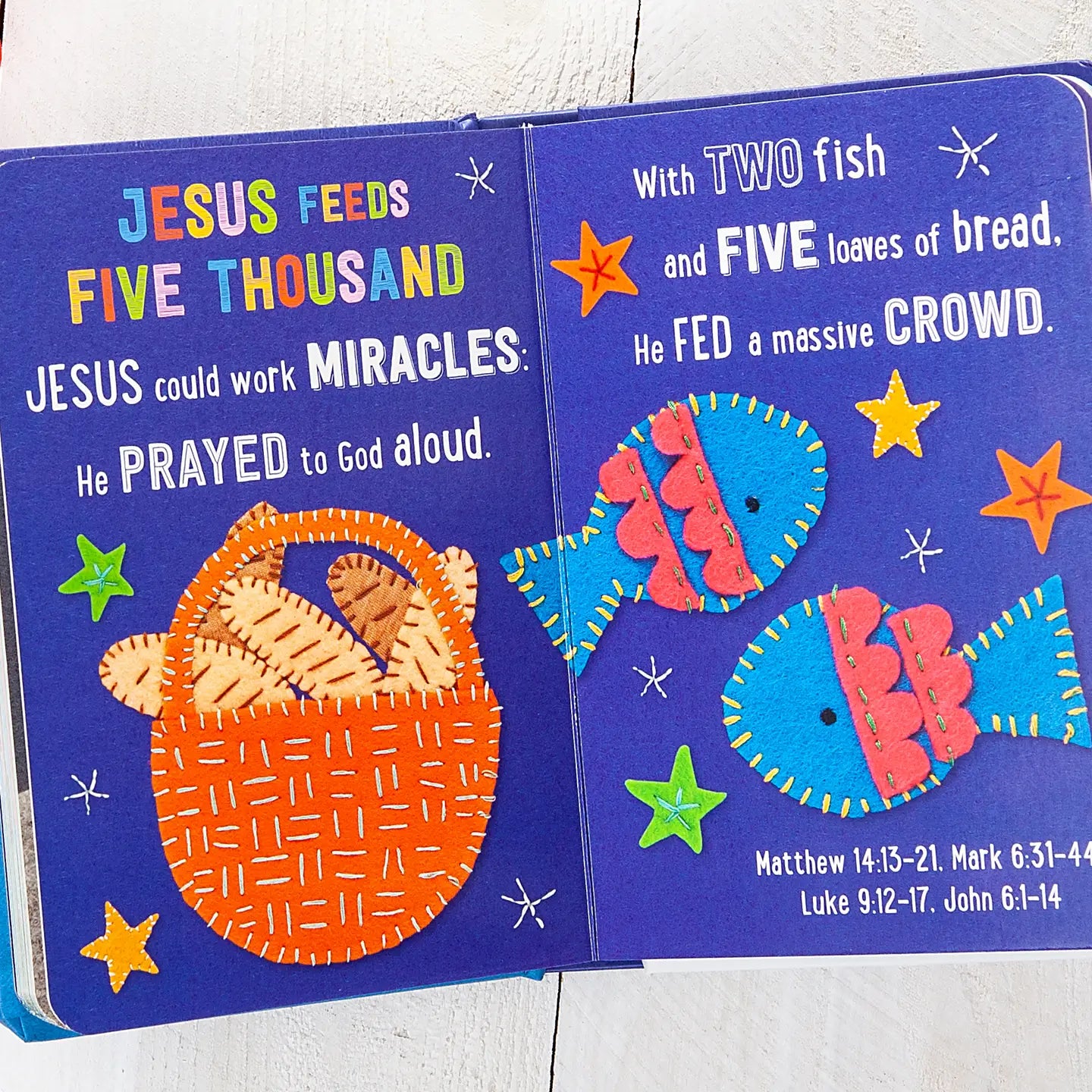 Cover of "My First Bible Stories" children's book by BroadStreet Publishing Group, featuring colorful illustrations for young readers.