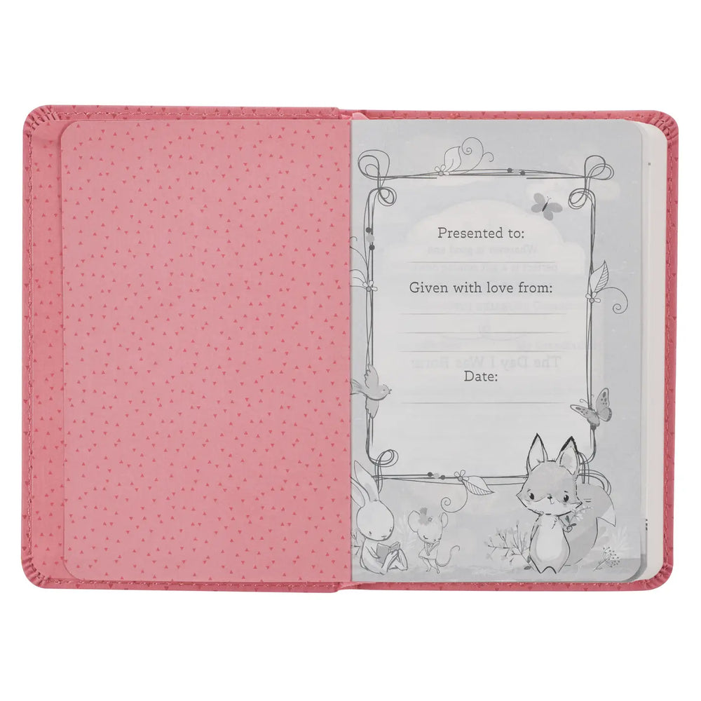 
            
                Load image into Gallery viewer, Pink Bible Nlt Infant New Testament Faux Leather
            
        