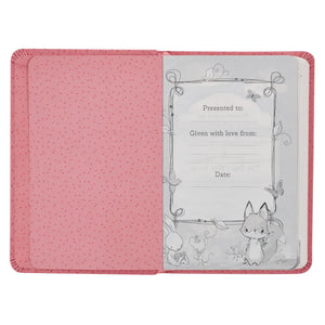 Pink Bible Nlt Infant New Testament Faux Leather
