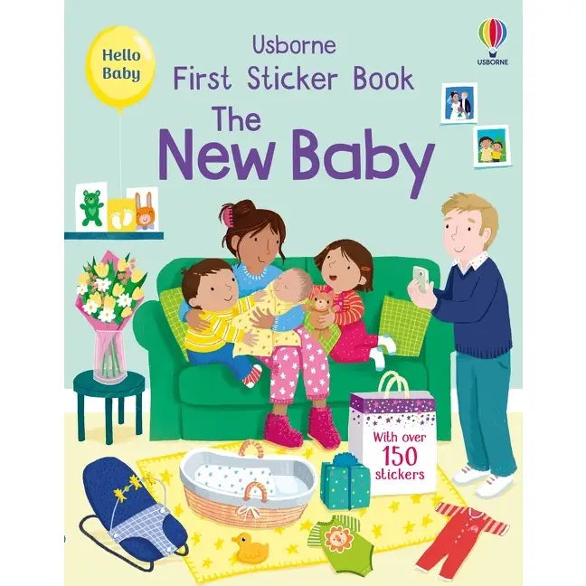 First Sticker Book the New Baby
