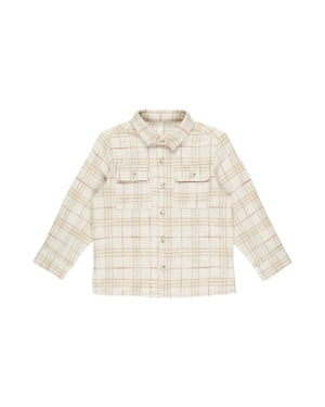 Rylee & Cru - Vintage Plaid Collared LS Shirt