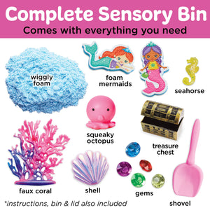 Sensory Bin Mermaid Activity Bin for Kids