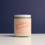 Poured Goods -Golden Sunrise: 8 oz Soy Wax