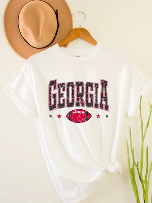 Game Day - Georgia Bulldogs Football Graphic Tee Football Tees