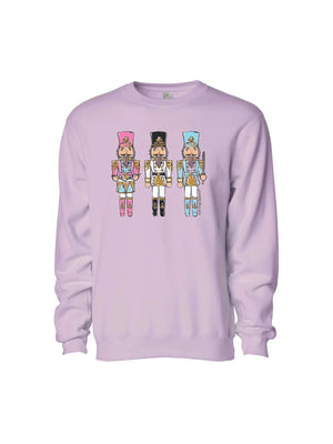 Love Bug - Women's Lavender Nutcracker Crewneck