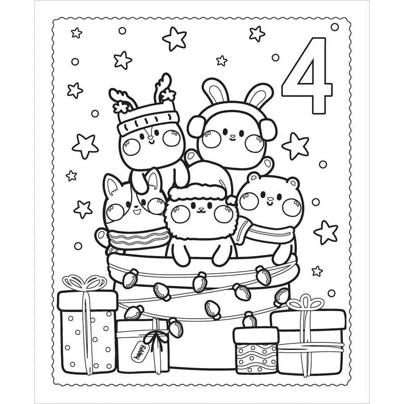 Markerific: Christmas Advent Coloring