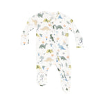 Angel Dear - Soft Dinos 2 Way Zipper Footie