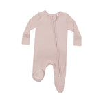 Angel Dear - Sepia Rose - 2 Way Zip Ruffle Footie