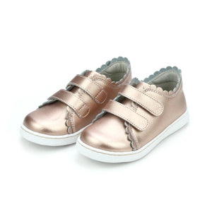 L'AMOUR - Caroline Scalloped Sneaker Rosegold