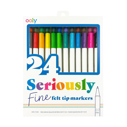 Seriously: Fine Felt Tip Markers