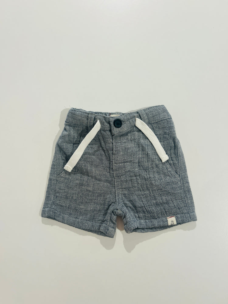 Me & Henry - Crew Dark Grey Gauze Shorts