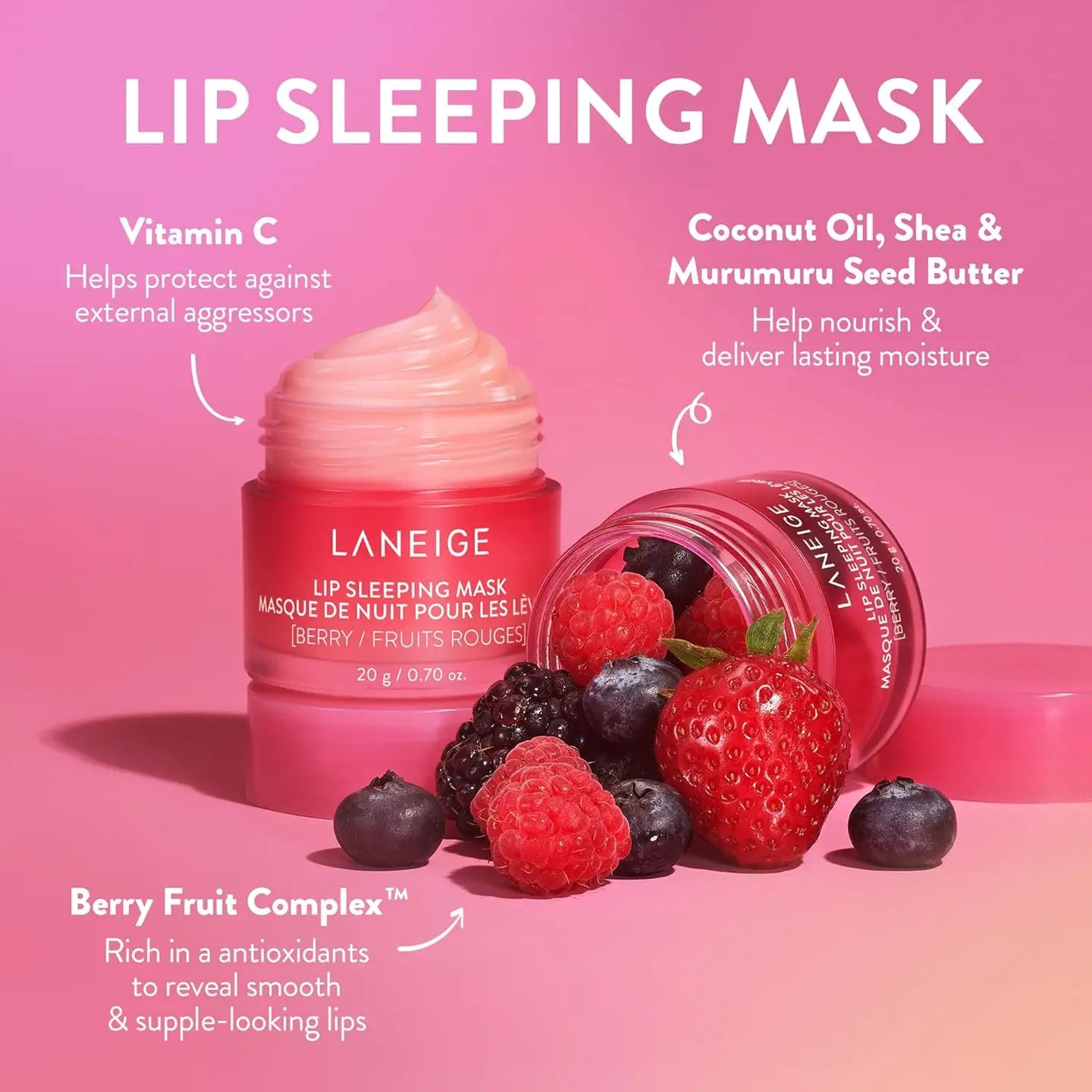 Laneige Lip Sleeping Mask Berry Scent 20g