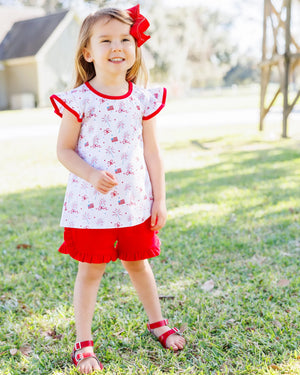 Jellybean - Fireworks and Freedom Flutter Short Set