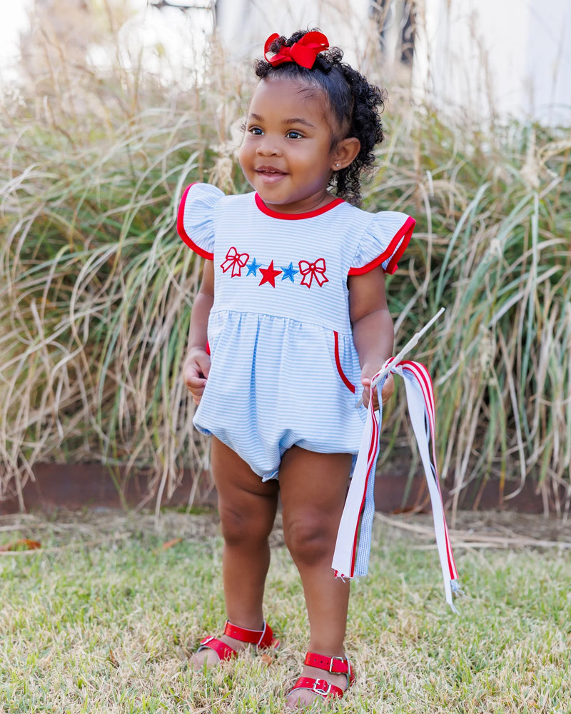 
            
                Load image into Gallery viewer, Jellybean - Stars, Stripes, and Bows Bubble
            
        