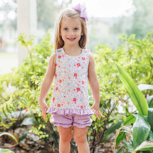 Jellybean - Summer Floral Swing Back Bloomer Set