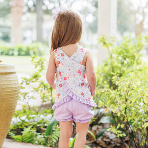 Jellybean - Summer Floral Swing Back Bloomer Set