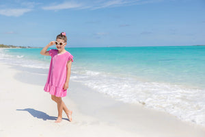 The Beaufort Bonnet Company - Hamptons Hot Pink Camille Cover Up