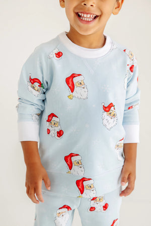 The Beaufort Bonnet Company - Cassidy Comfy Crewneck - Boys - French Terry - Dear Santa