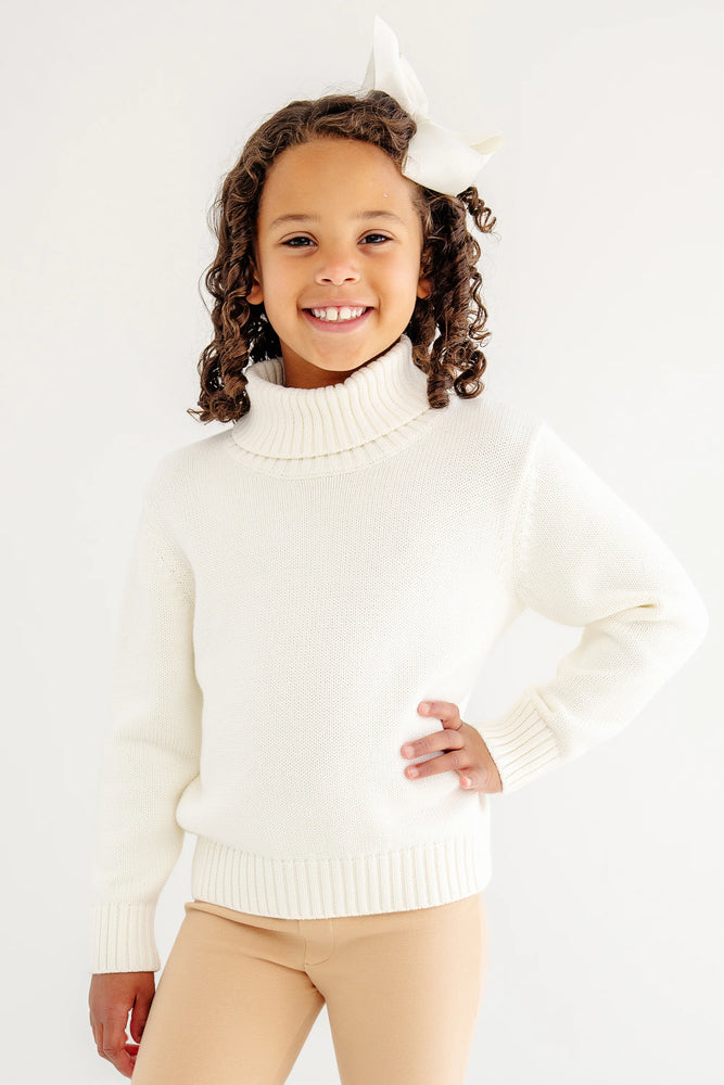 The Beaufort Bonnet Company - Palmetto Pearl Townsend Turtleneck Sweater