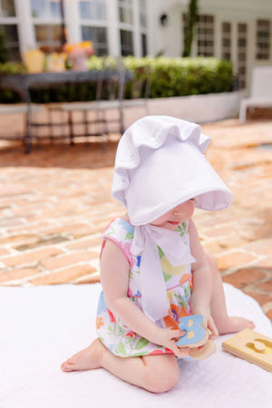 The Beaufort Bonnet Company - Broadcloth Worth Avenue White Bonnet