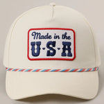 Women's Made in the USA Embroidery Patch Trucker Hat