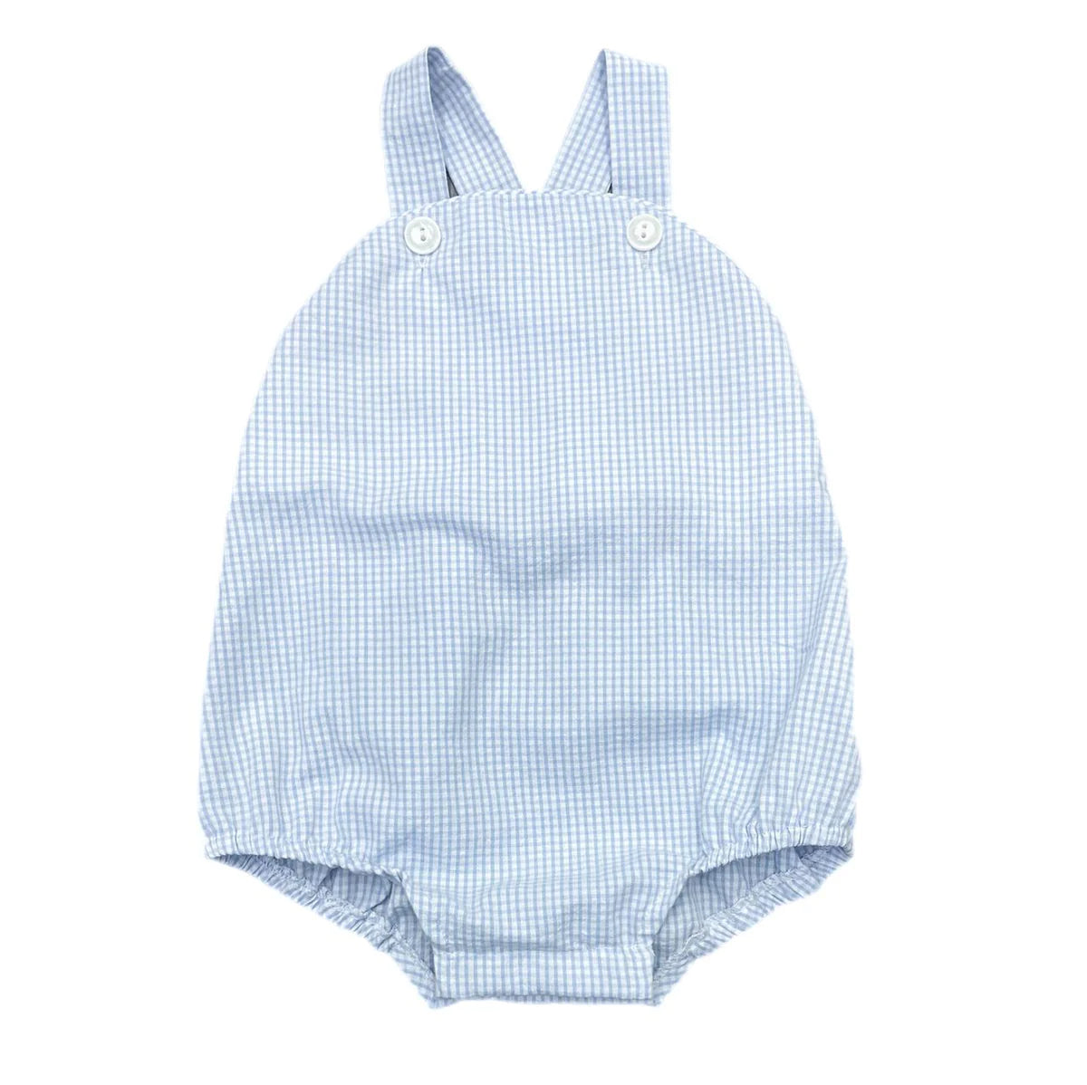 Mini Blue Seersucker Louie Bubble