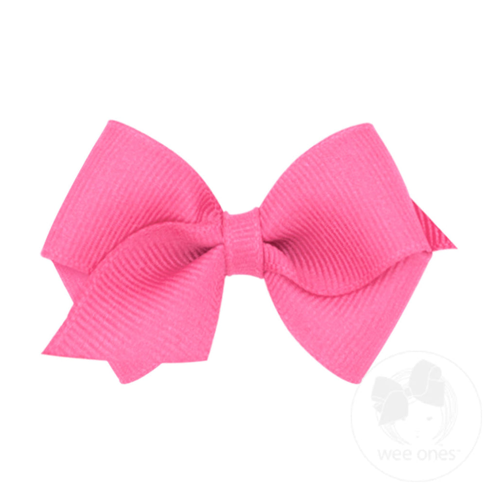 
            
                Load image into Gallery viewer, wee ones - Wee Classic Grosgrain Girls Hair Bow
            
        