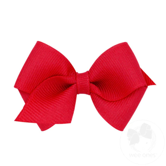 
            
                Load image into Gallery viewer, wee ones - Wee Classic Grosgrain Girls Hair Bow
            
        