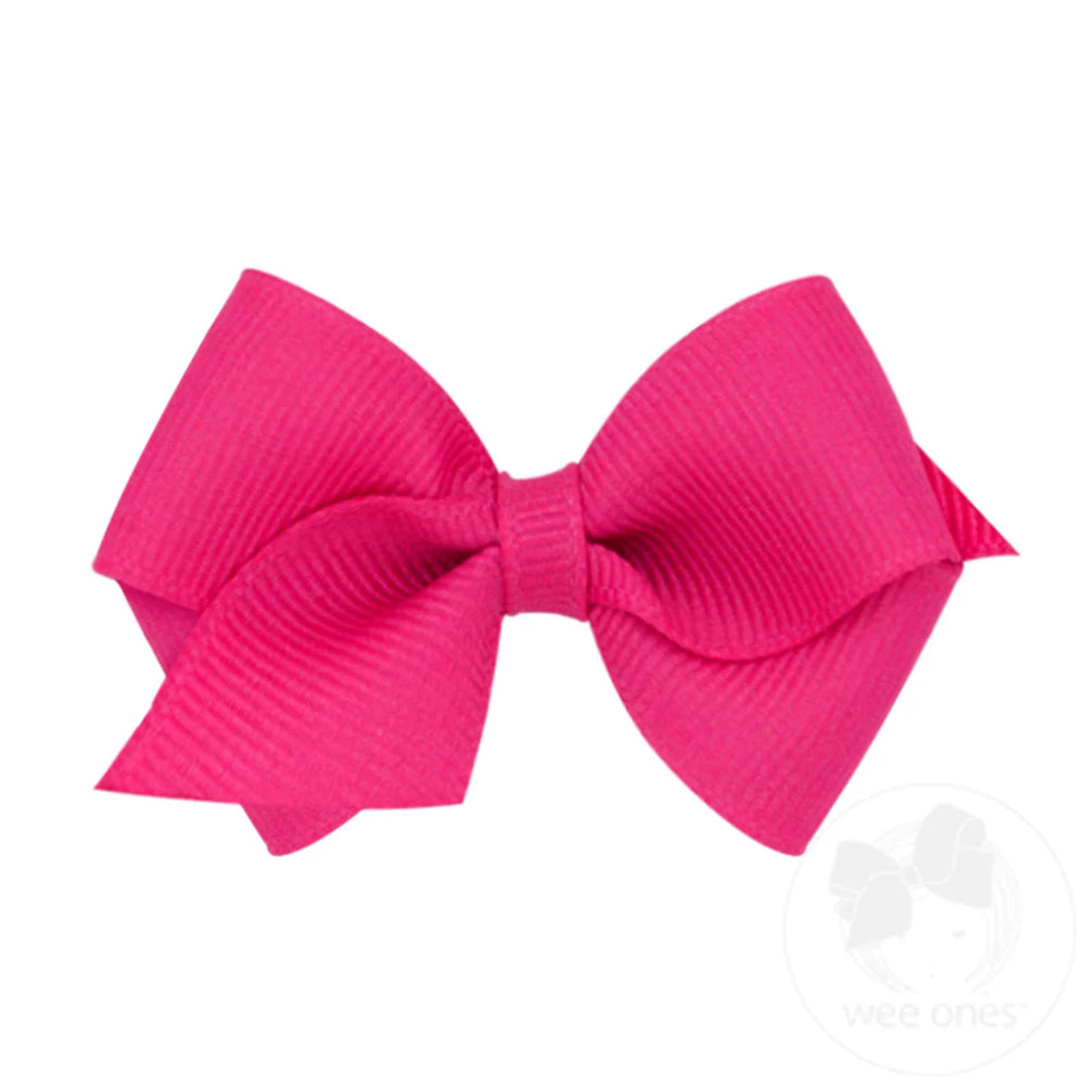
            
                Load image into Gallery viewer, wee ones - Wee Classic Grosgrain Girls Hair Bow
            
        