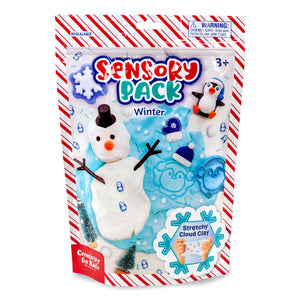 Sensory Pack Winter and Holiday Play Kit For Children