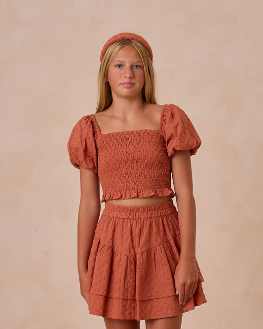 Rylee & Cru - Teen Poppy Tiered Mini Skirt