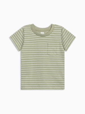 Organic Kids Striped Everest Tee