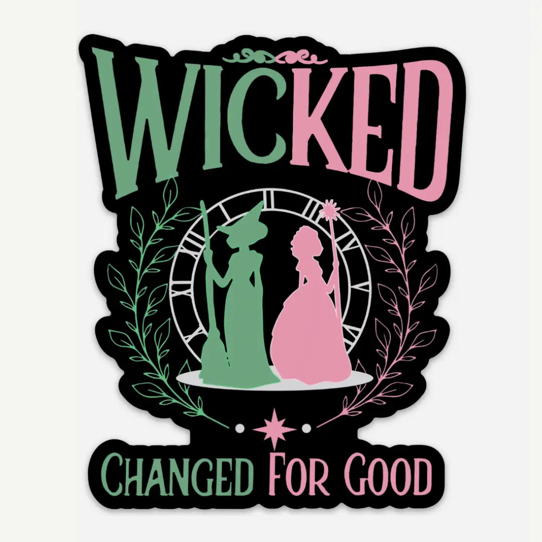 Wicked Movie Musical Changed For Good Sticker