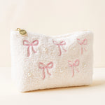 The Darling Effect - Teddy Pouch-Bows Pink