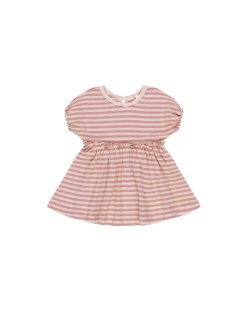 Quincy Mae - Pink Stripe Annie Dress